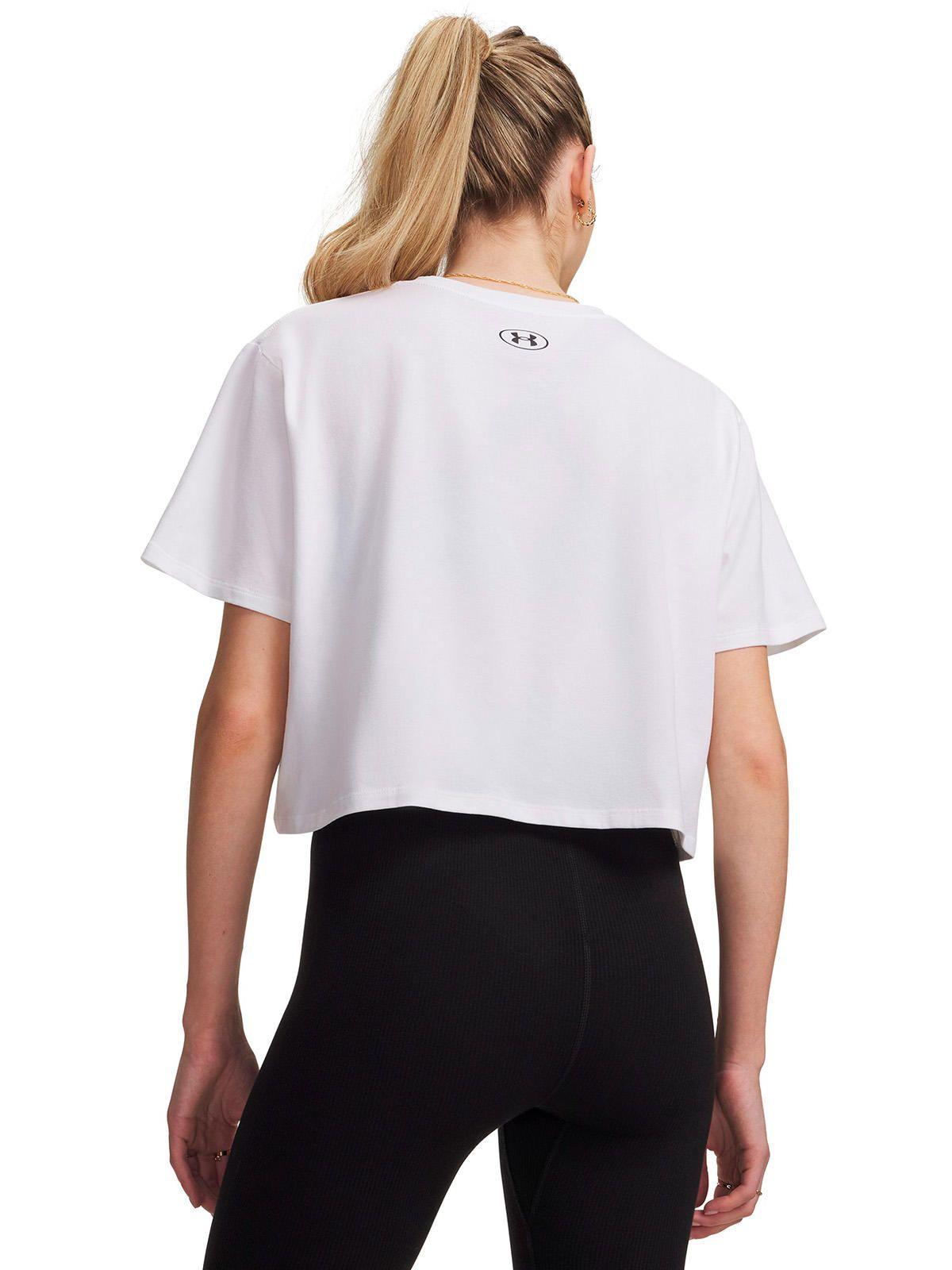 Polera manga corta Rival Boxy blanca Mujer-1