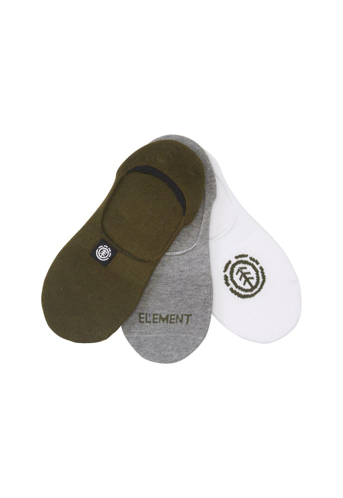 Pack 3 Calcetines Hombre 3Pk Frboarded M Verde-0