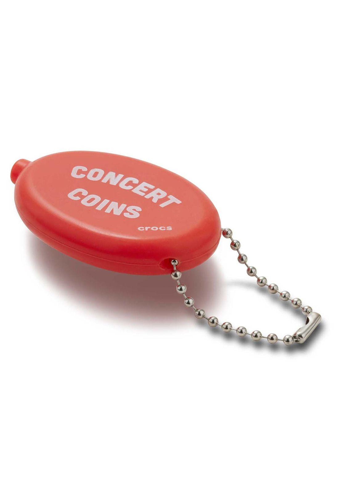 Jibbitz Crocs Concert Coins Bolsa Rojo-2