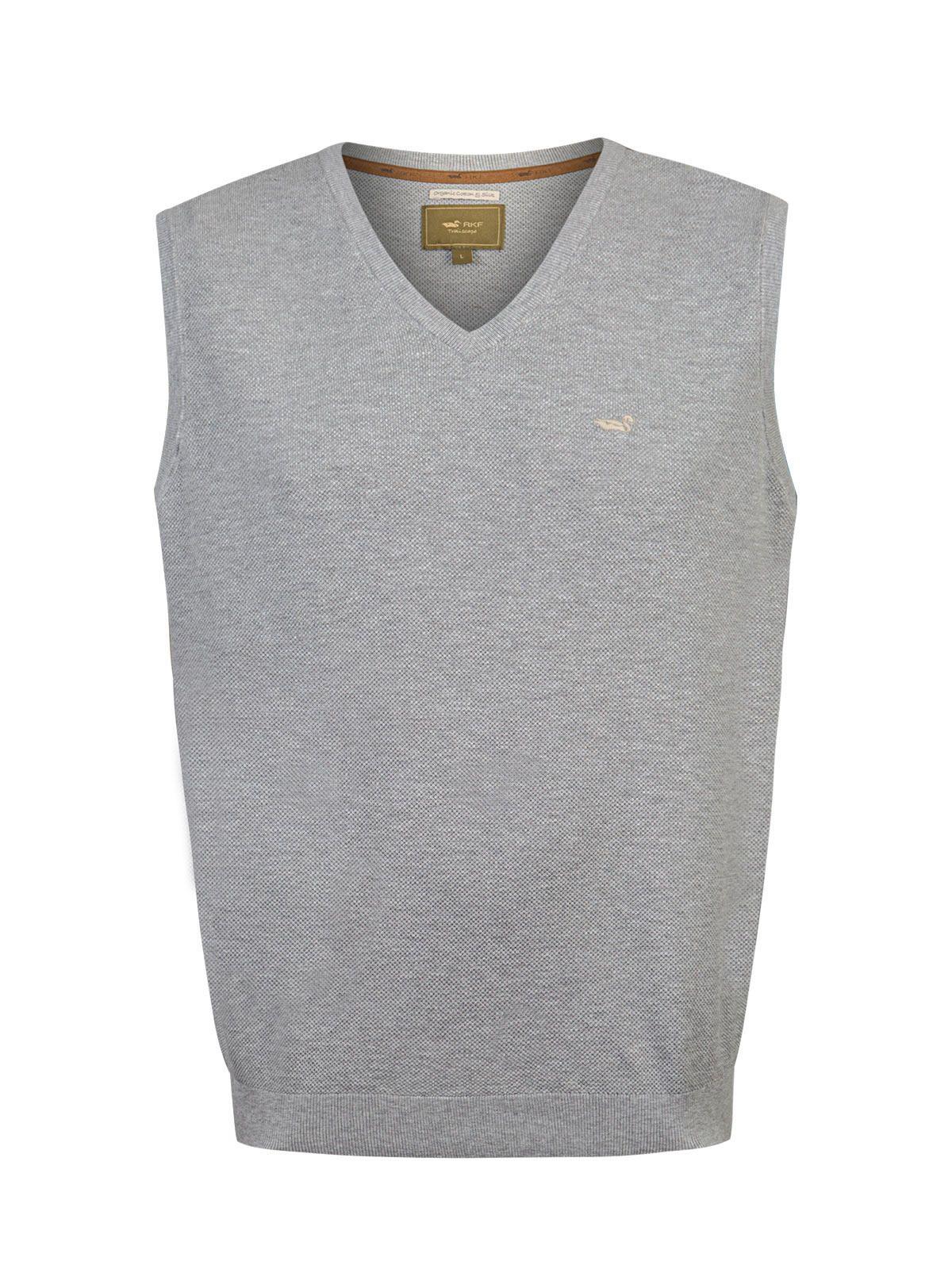 Sweater Algodón Orgánico Hombre Rivo Gris-0