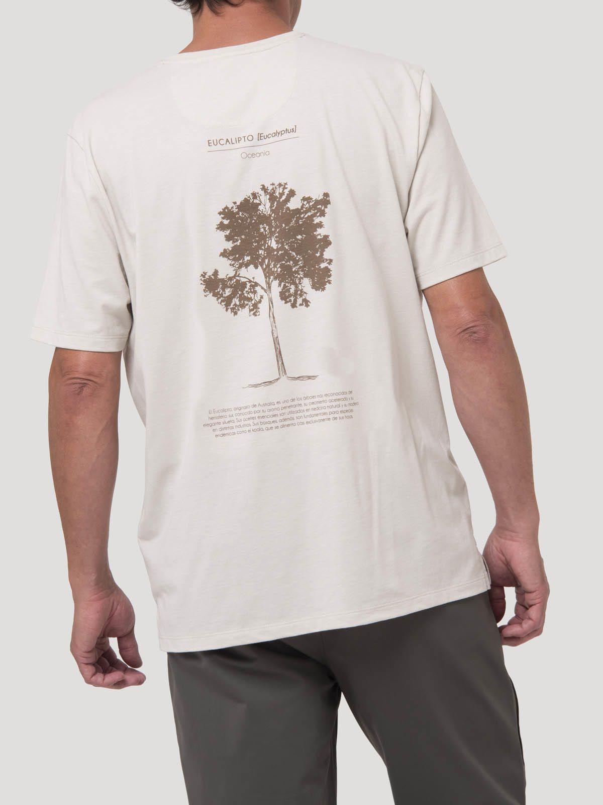 Polera Algodón Hombre Onetree Beige-5