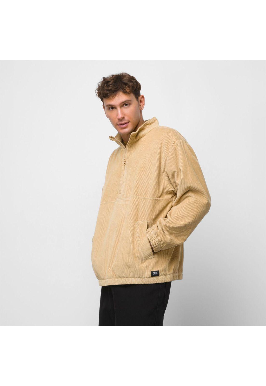 Chaqueta Hombre Blake Corduroy Anorak Taos Taupe-0