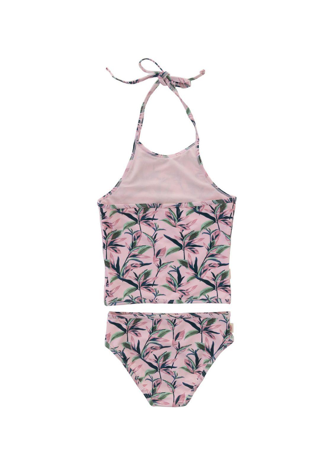 Traje De Baño Niña Loreto Rosado-4