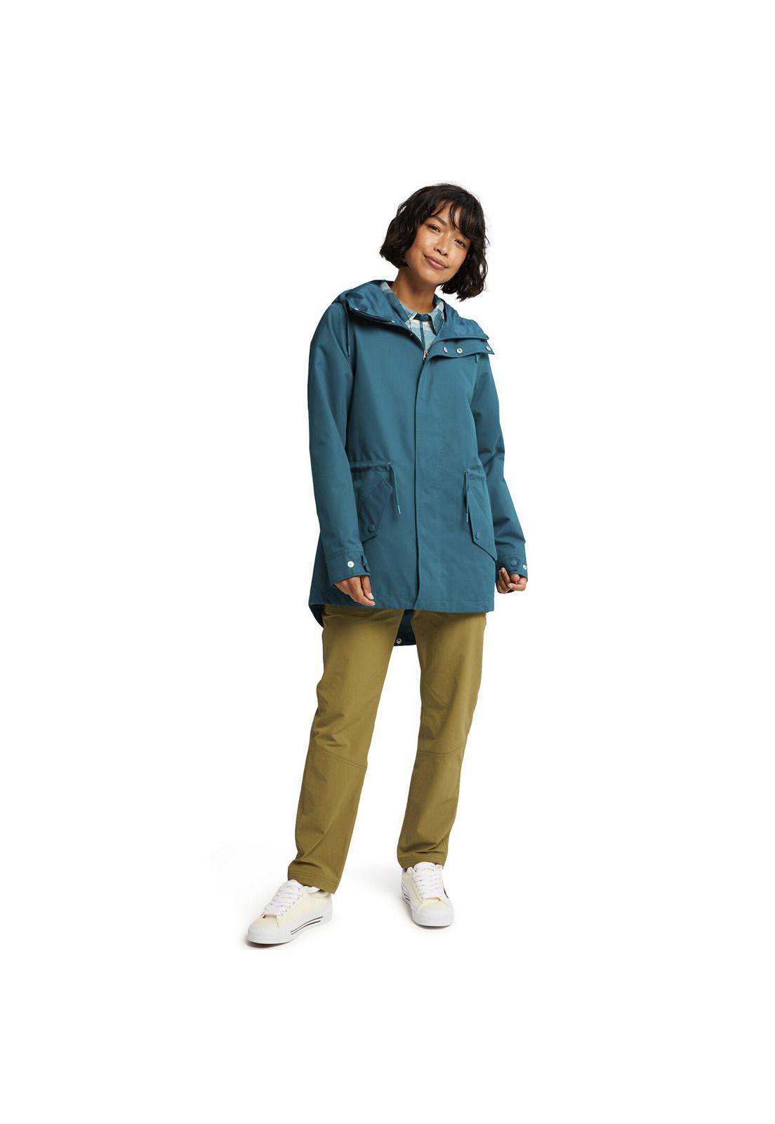 Chaqueta Mujer Sadie Azul Petróleo-1