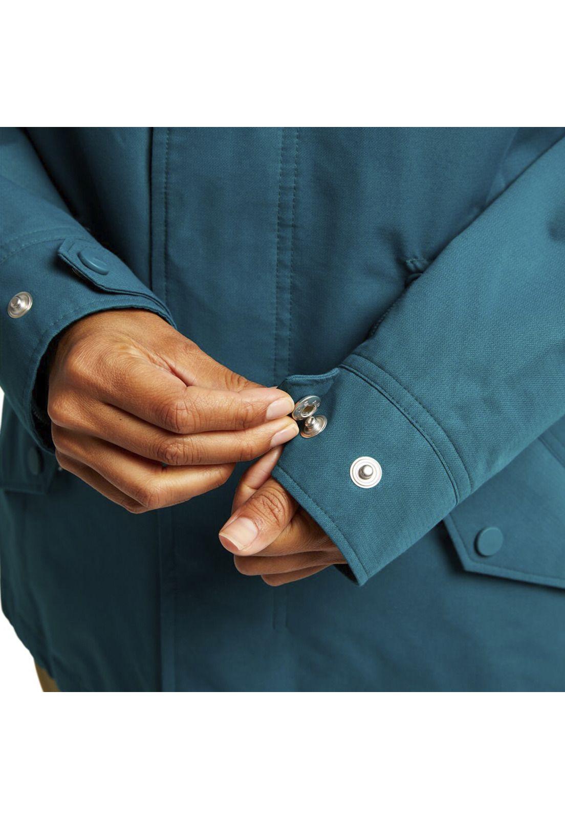 Chaqueta Mujer Sadie Azul Petróleo-3