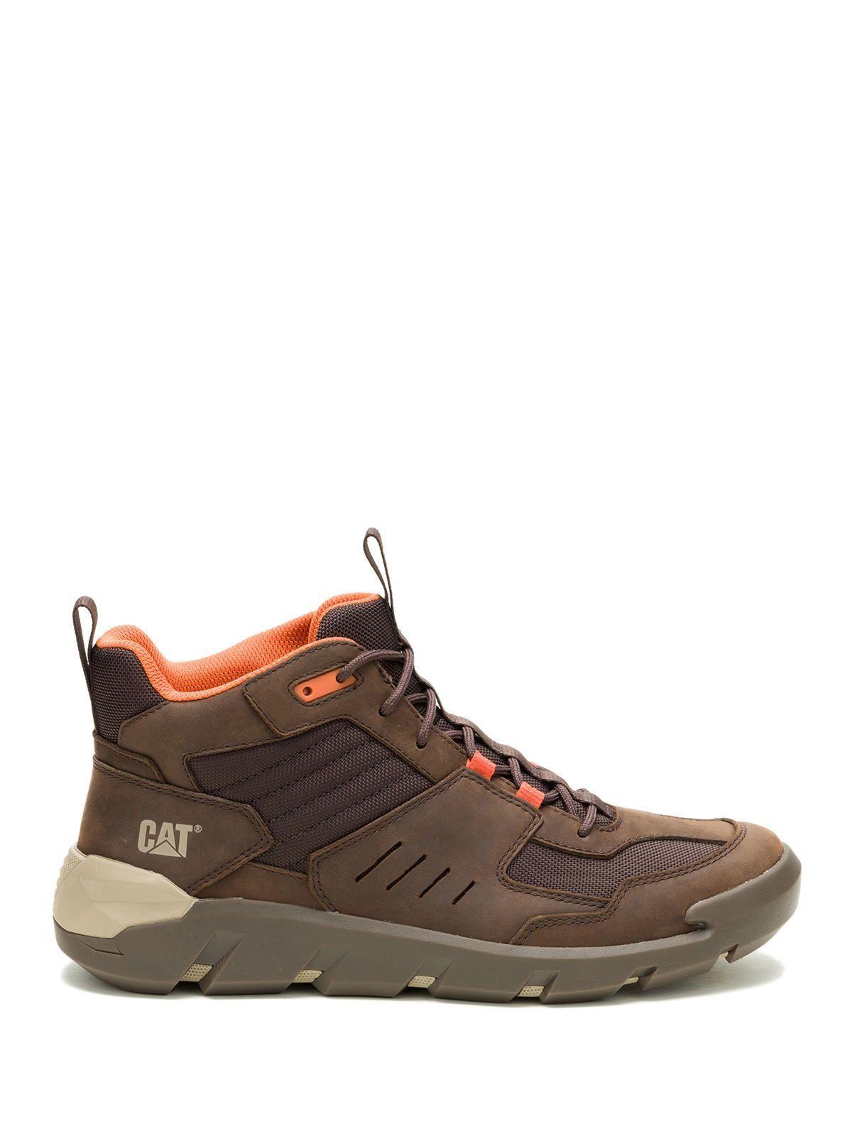 Zapatilla C/Caña Cuero Hombre Crail Sport Mid Café-1