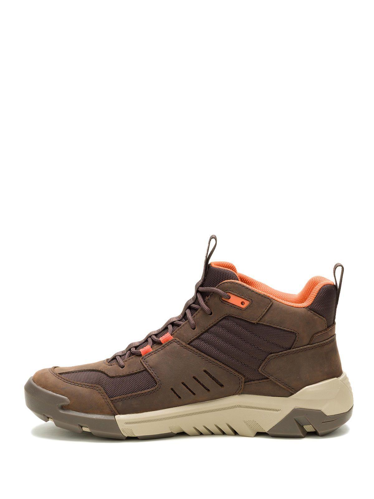 Zapatilla C/Caña Cuero Hombre Crail Sport Mid Café-3