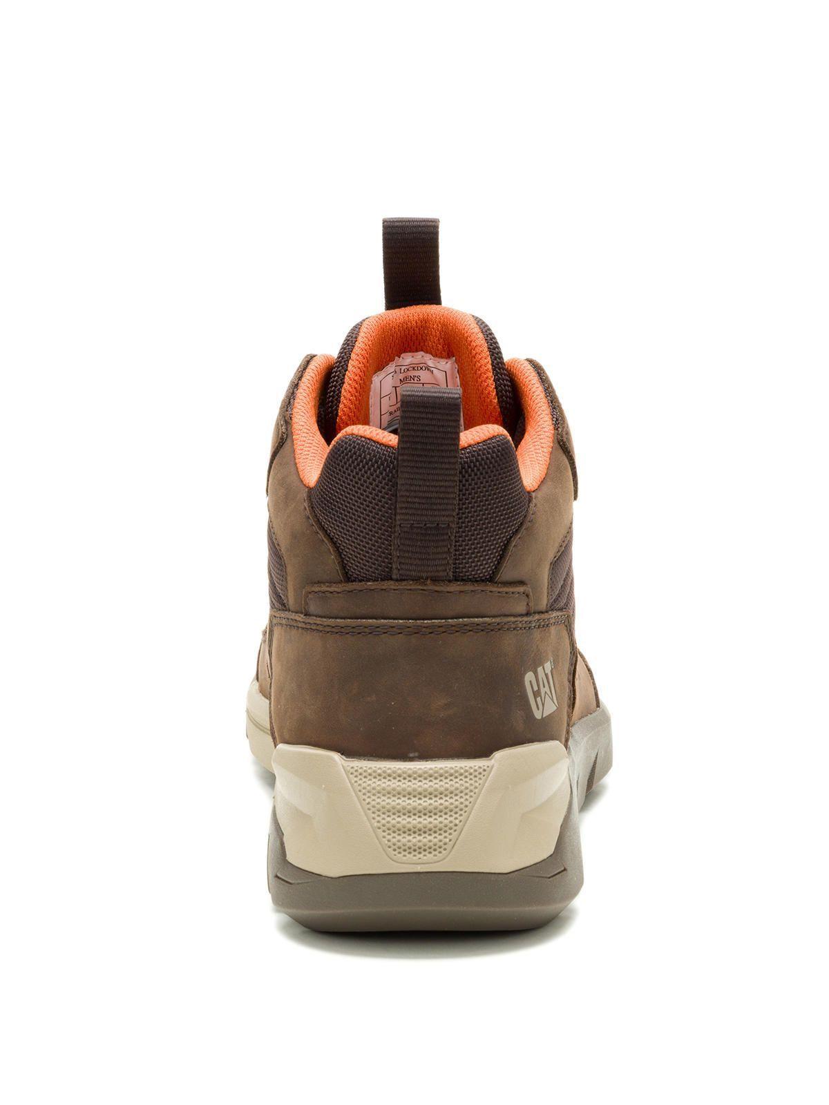 Zapatilla C/Caña Cuero Hombre Crail Sport Mid Café-5