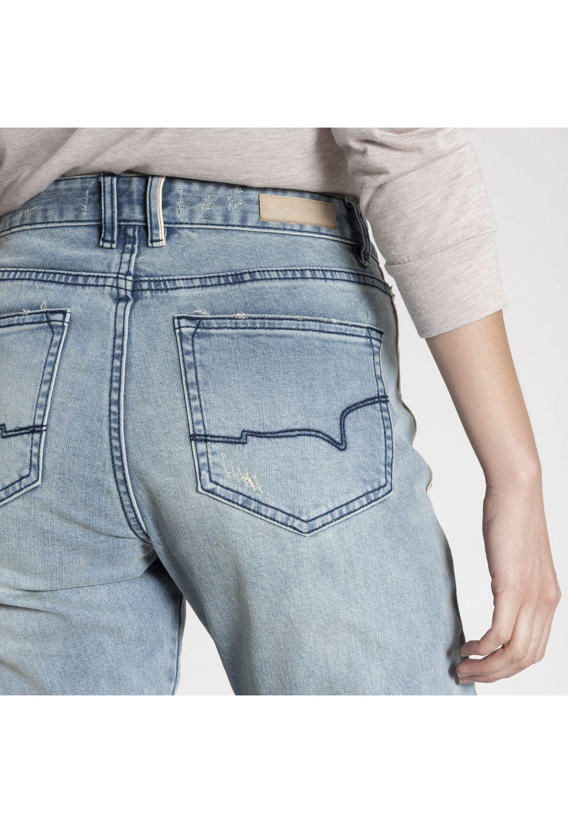 Jeans Mujer Delia Algodón Celeste-4