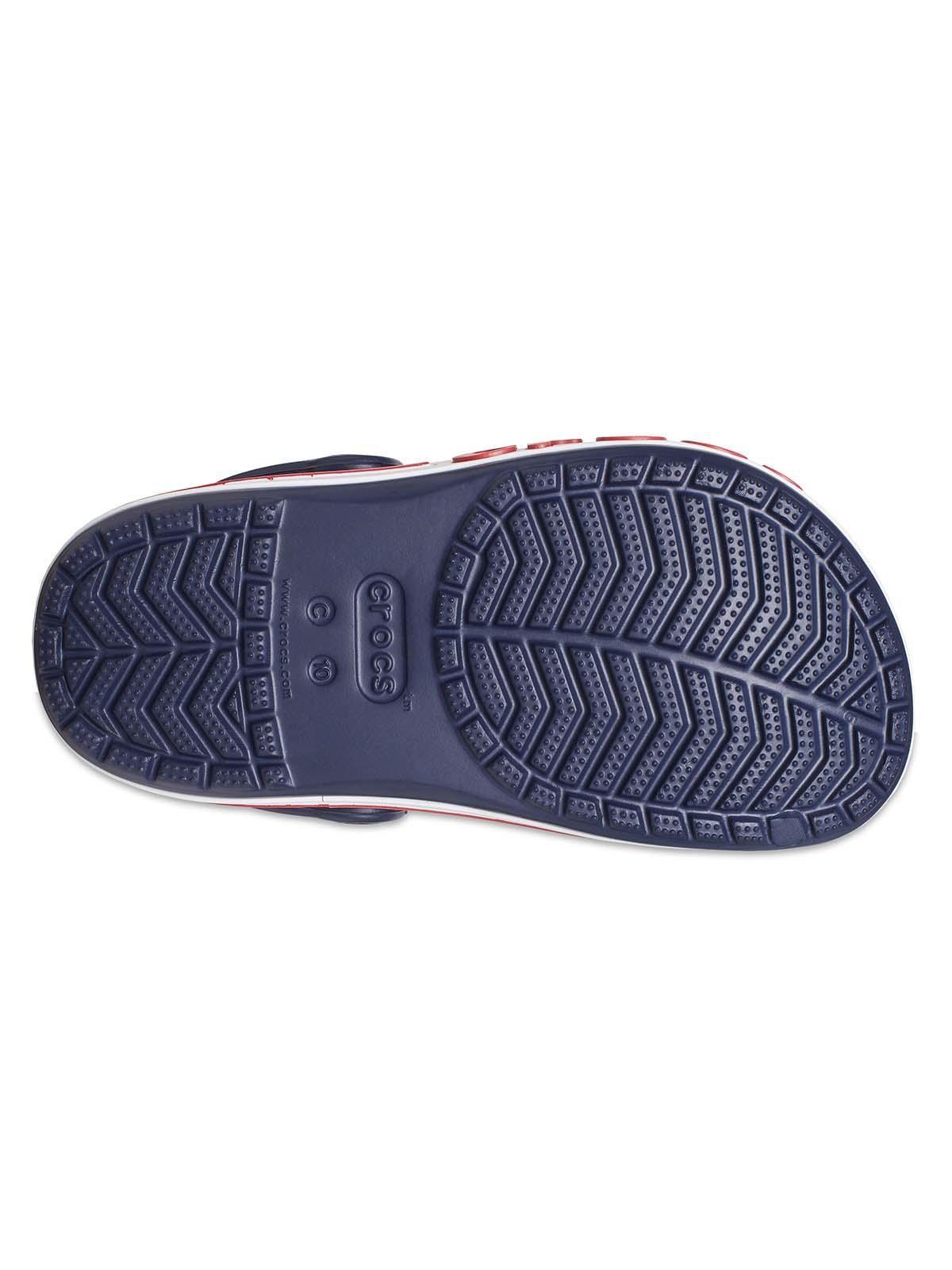 Zueco Crocs Niño Pequeño Bayaband Clog T Azul Marino-5