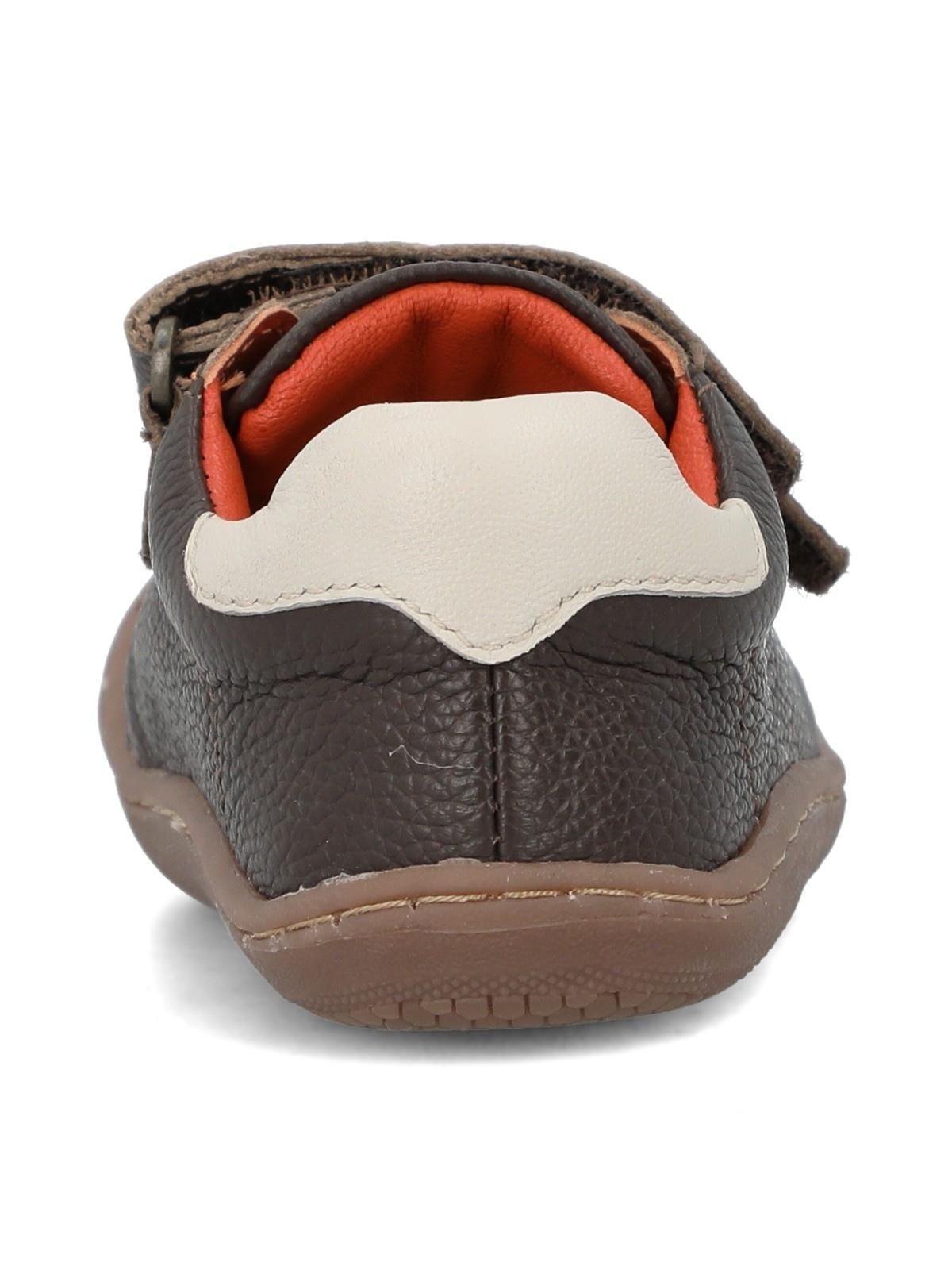 Zapatilla Cuero Niño Sika Café Oscuro-6