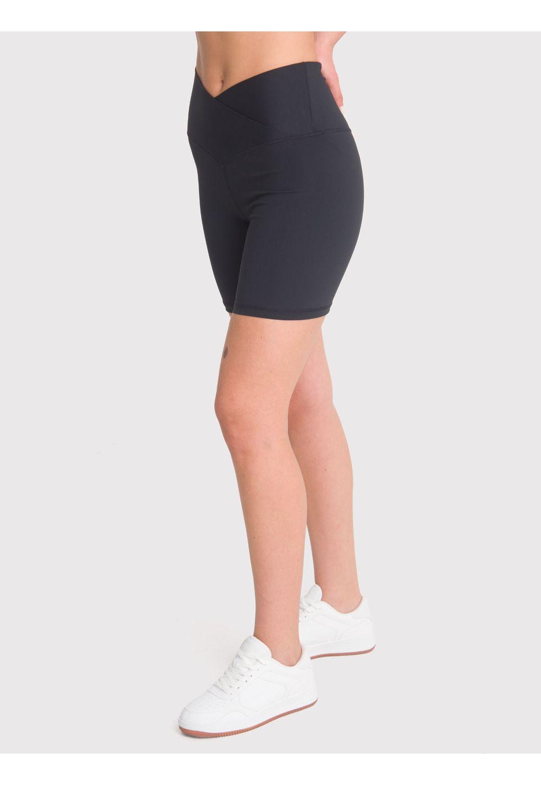 Calza Biker Mujer Livia Negro-1
