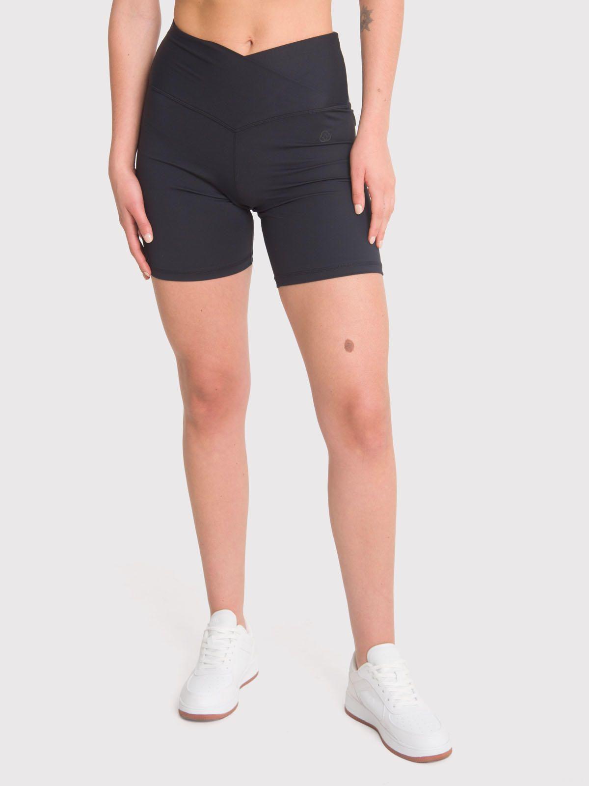 Calza Biker Mujer Livia Negro-3