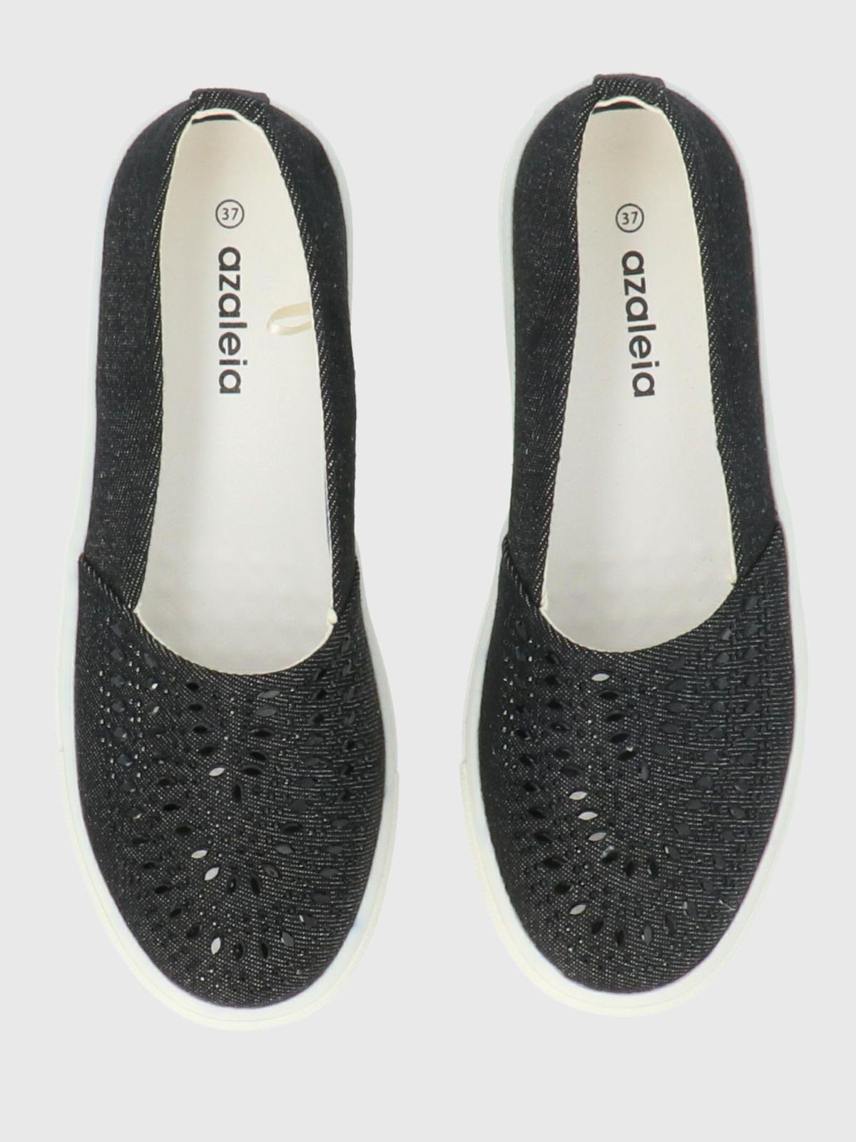 Alpargata Mujer Aurelia Negro -7