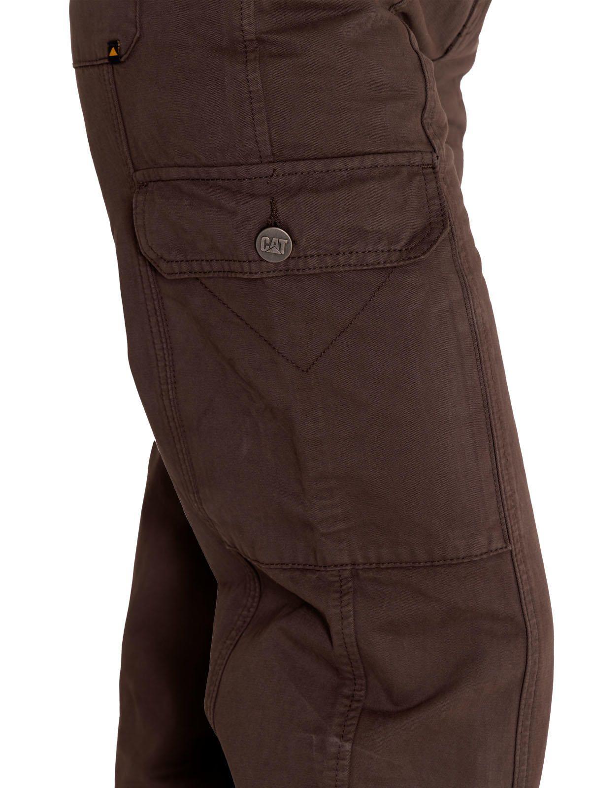 Pantalón Cargo Tiro alto Mujer Heritage Cargo Café-6