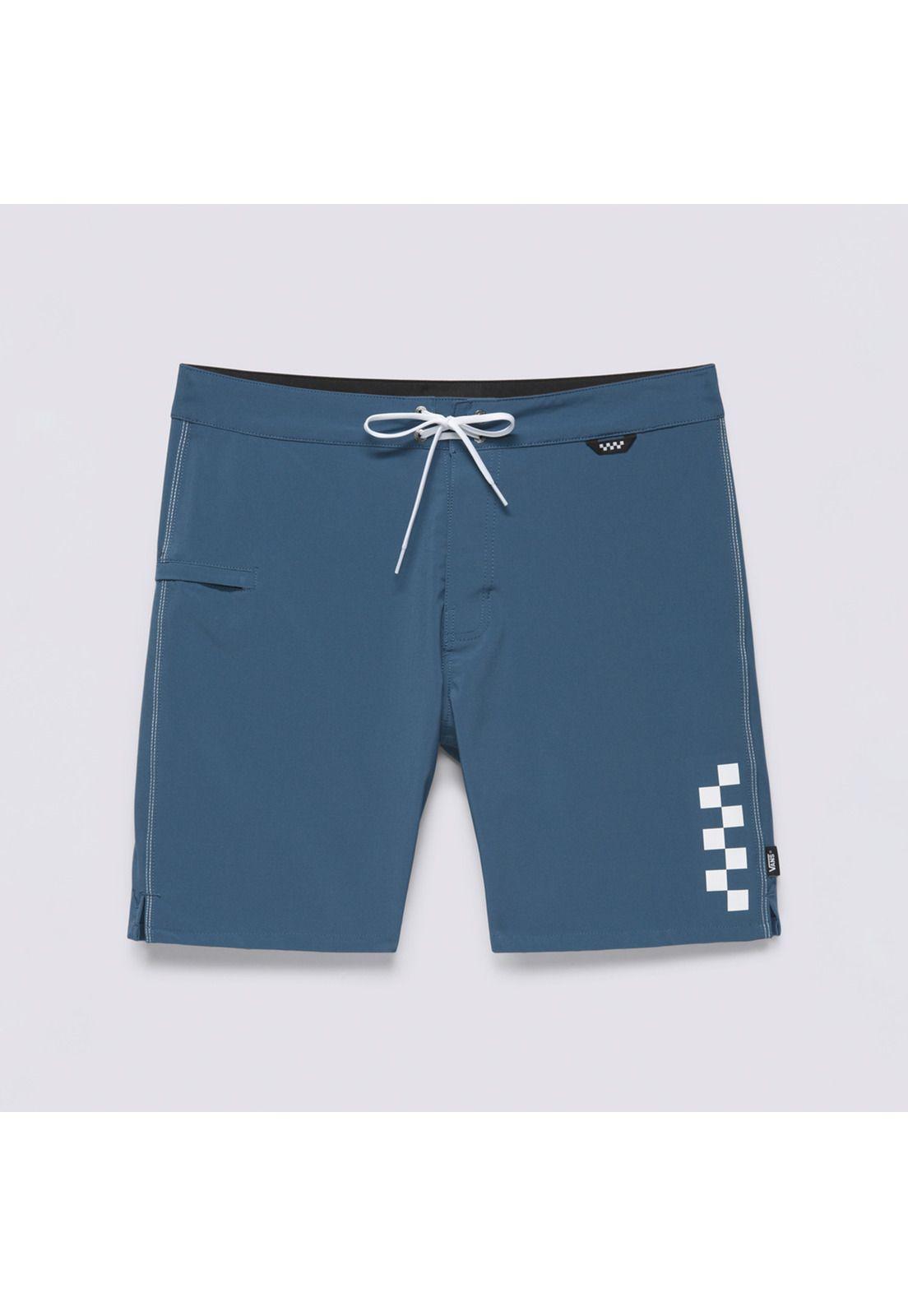 Traje De Baño The Daily Solid Boar Azul Hombre-7