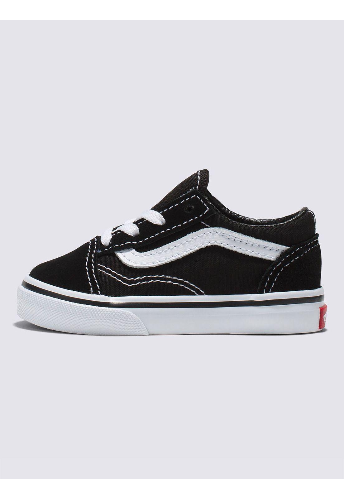 Zapatilla Niño Td Old Skool Negro Vans-1