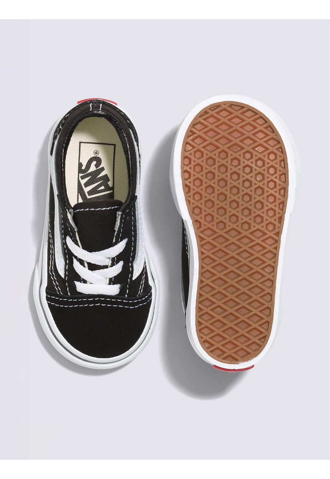 Zapatilla Niño Td Old Skool Negro Vans-3