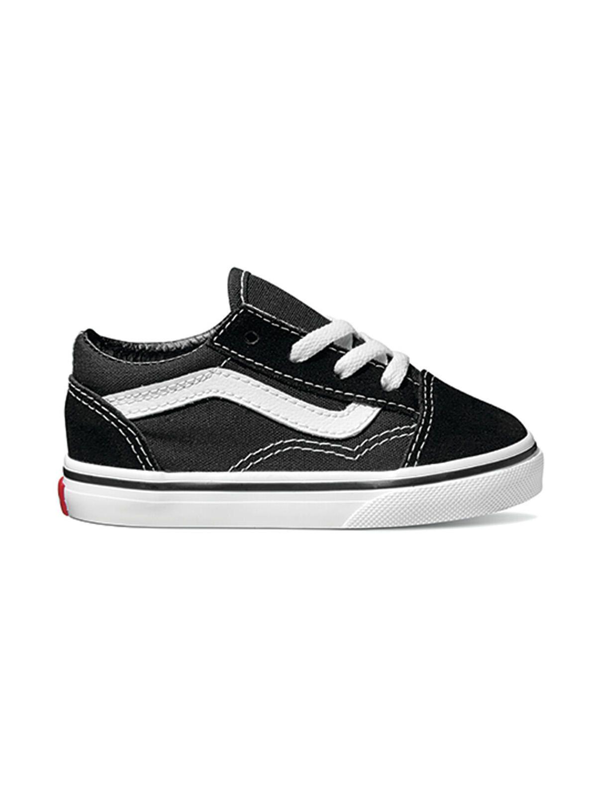 Zapatilla Niño Td Old Skool Negro Vans-0