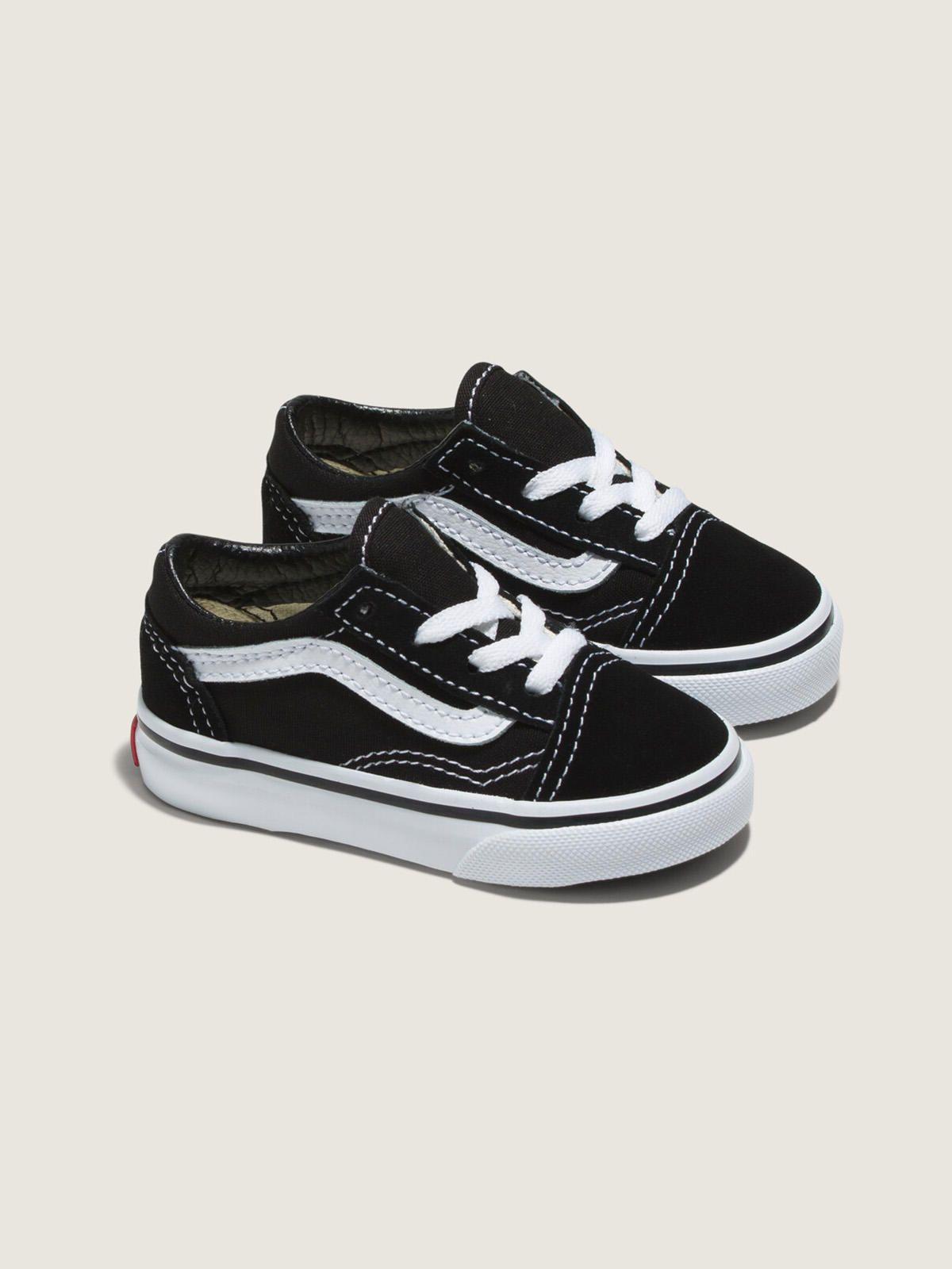 Zapatilla Niño Td Old Skool Negro Vans-1