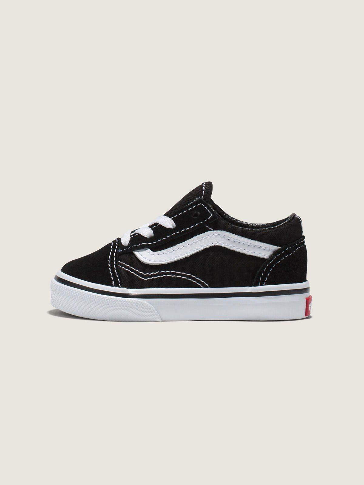 Zapatilla Niño Td Old Skool Negro Vans-3