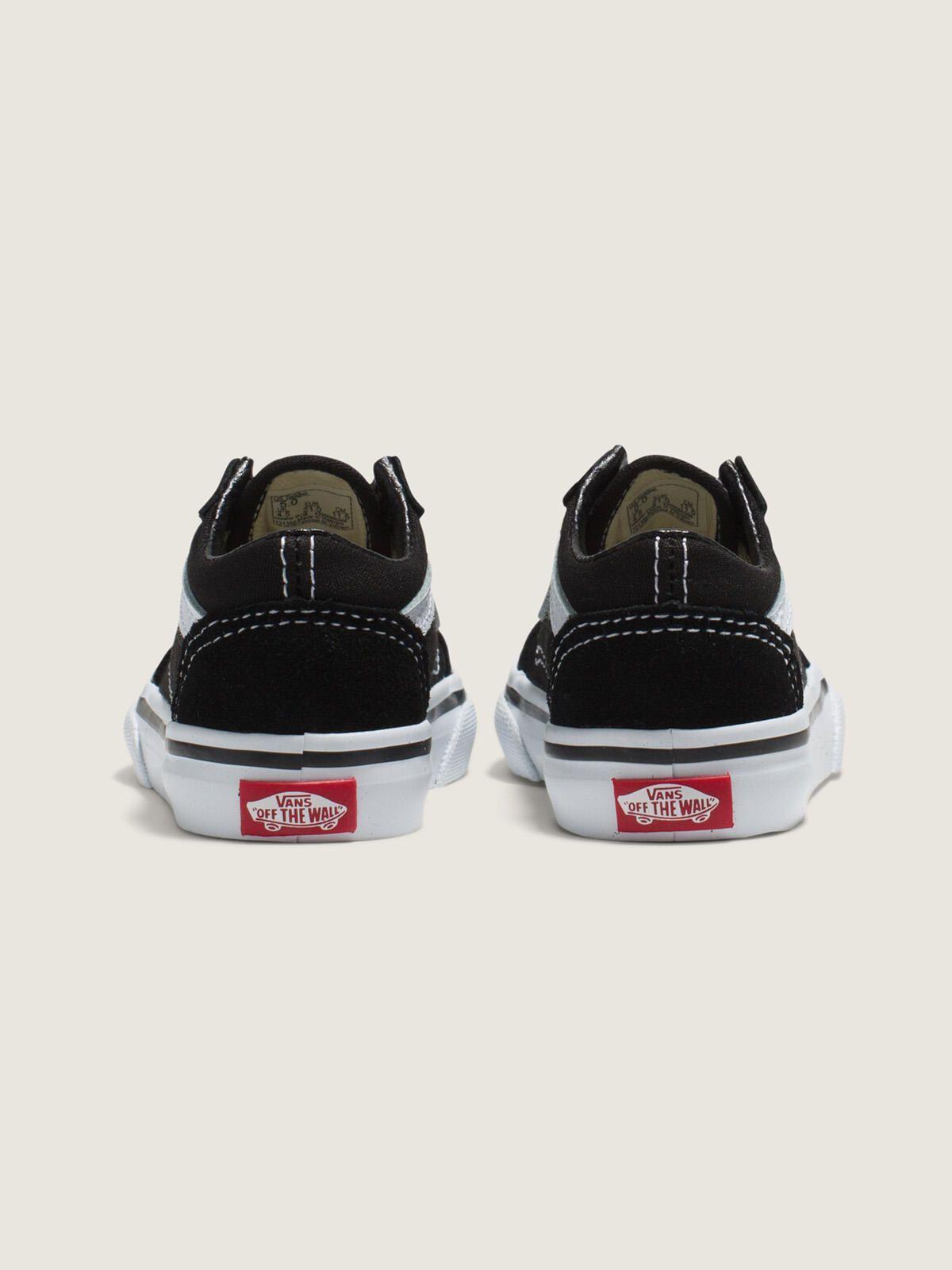 Zapatilla Niño Td Old Skool Negro Vans-5