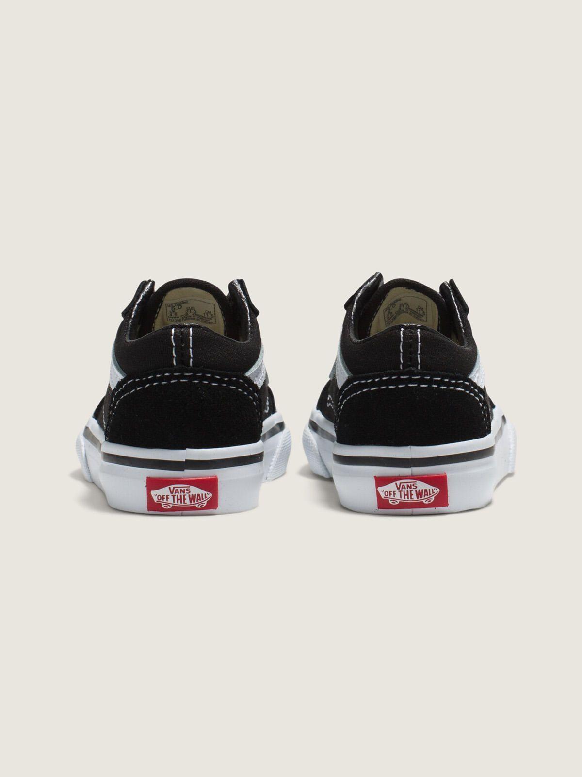 Zapatilla Niño Td Old Skool Negro Vans-5