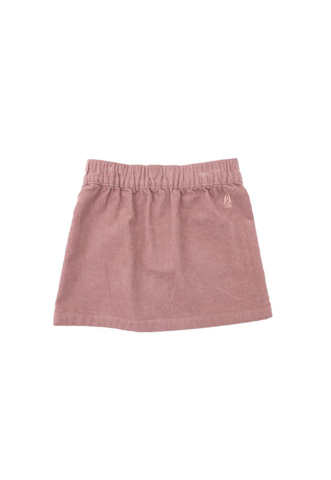 Falda Nina Niña Rosado-5