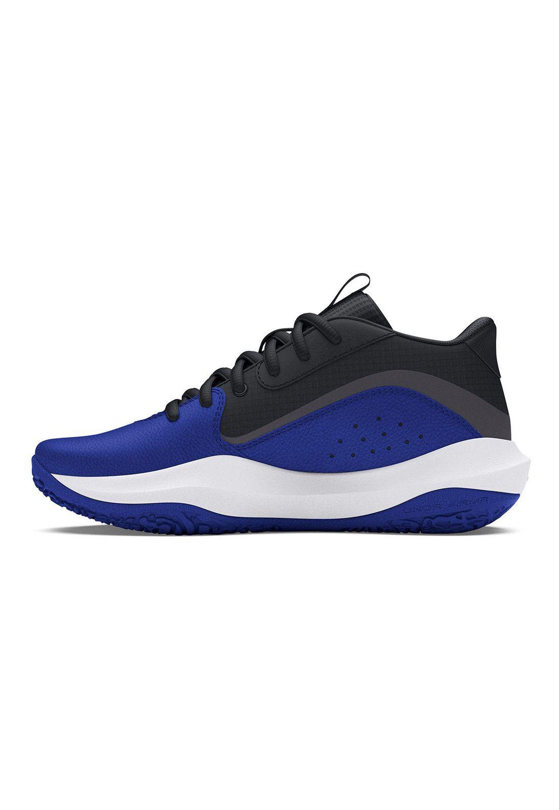 Zapatillas Basketball Lockdown7 Niño Azul-1