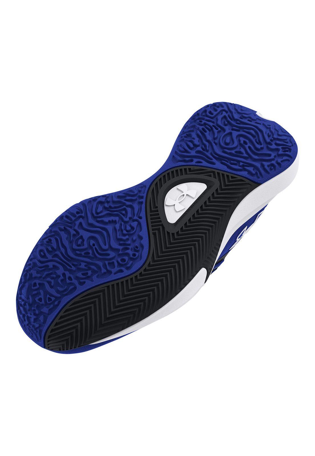 Zapatillas Basketball Lockdown7 Niño Azul-3