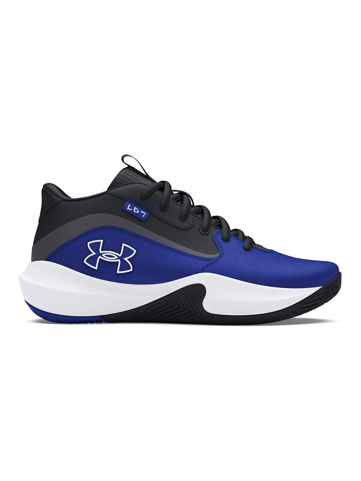Zapatillas Basketball Lockdown7 Niño Azul-0