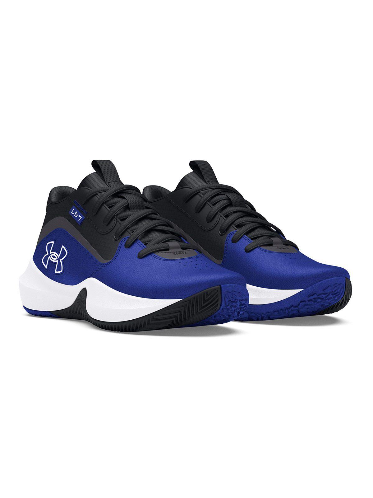 Zapatillas Basketball Lockdown7 Niño Azul-5