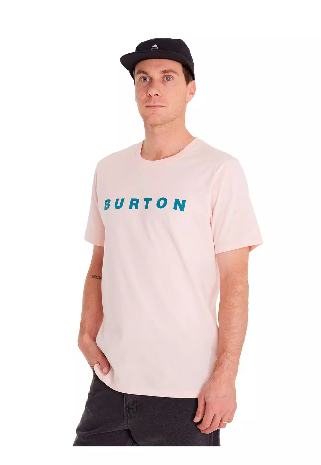 Polera manga corta Hombre Short Sl Damasco-1
