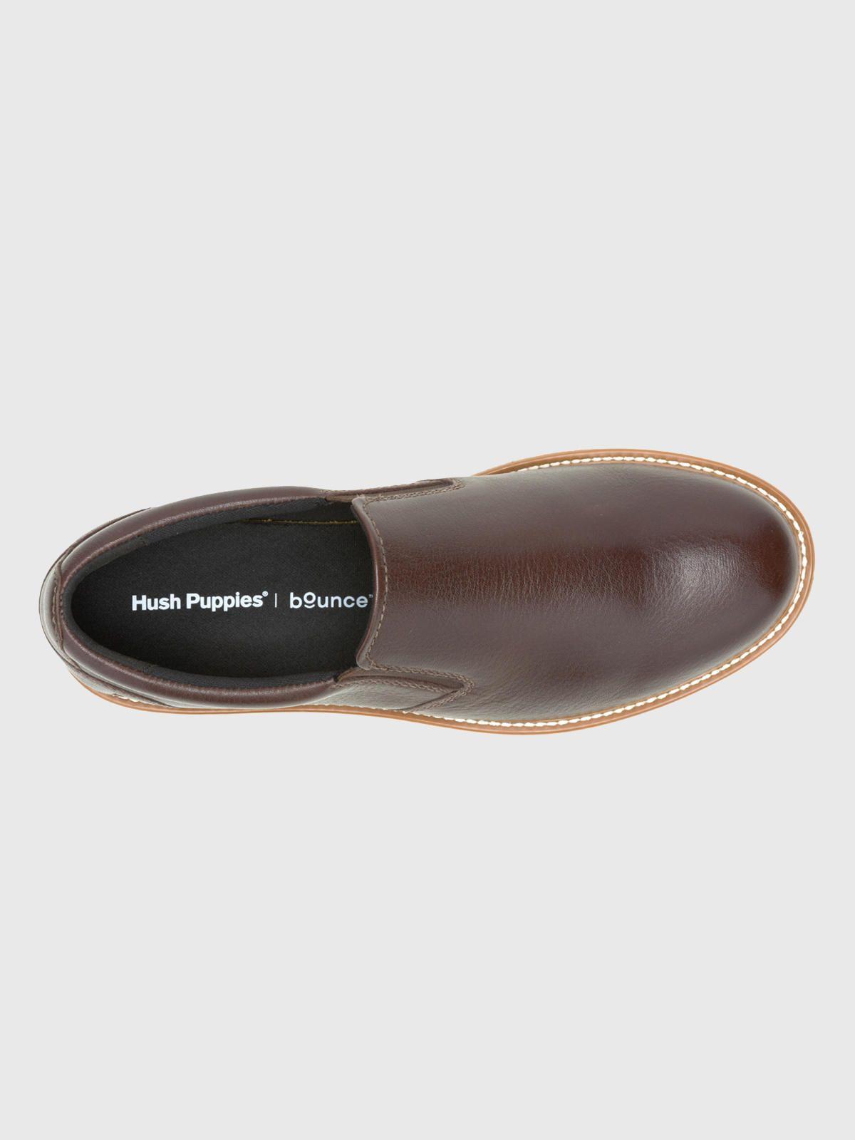 Zapato Cuero Hombre Jenson Slip On Café-5