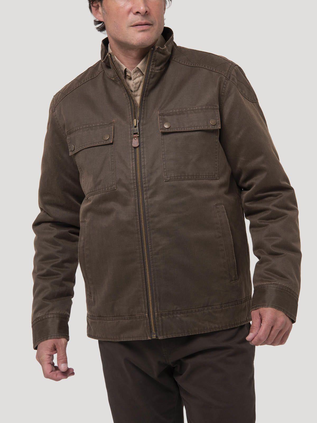 Chaqueta Thermore Hombre Olbia Café oscuro-4