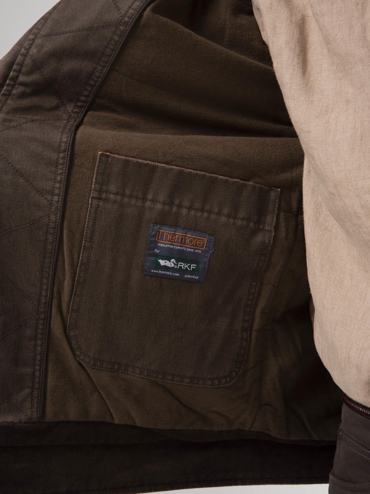 Chaqueta Thermore Hombre Olbia Café oscuro-9