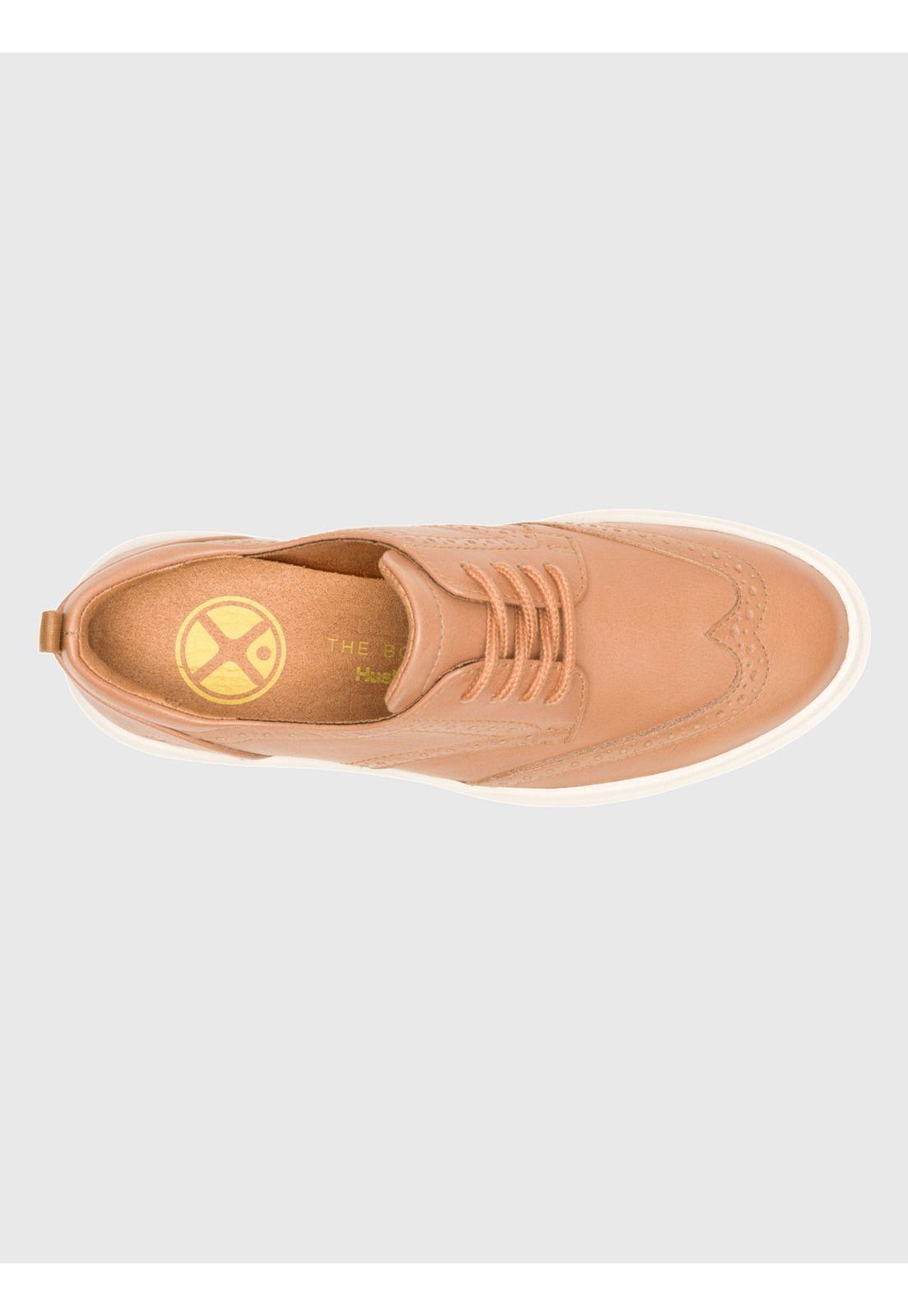 Zapato Cuero Mujer Joy Wingtip Camel-5
