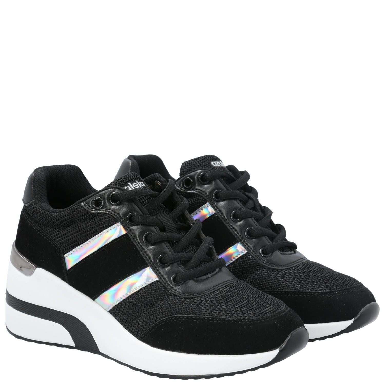 Zapatilla Mujer Cami Negro-6