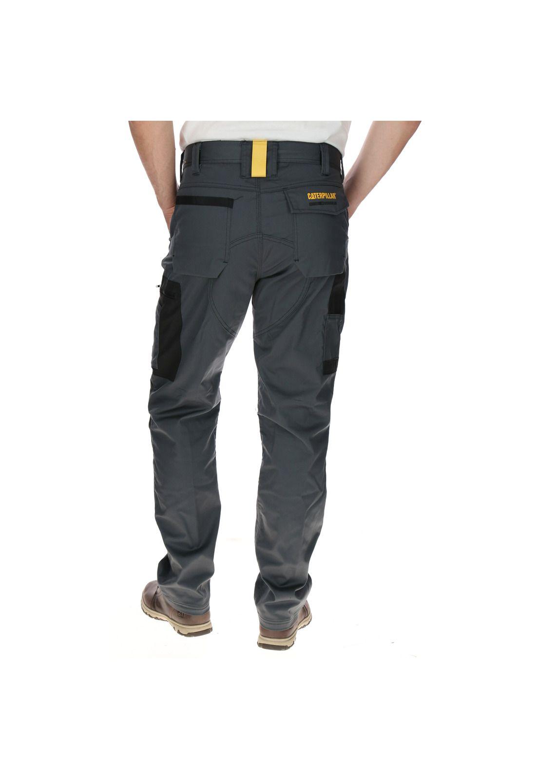 Pantalón Hombre Essentials Cargo Trouser (W/Stretch) Poliéster Gris-2
