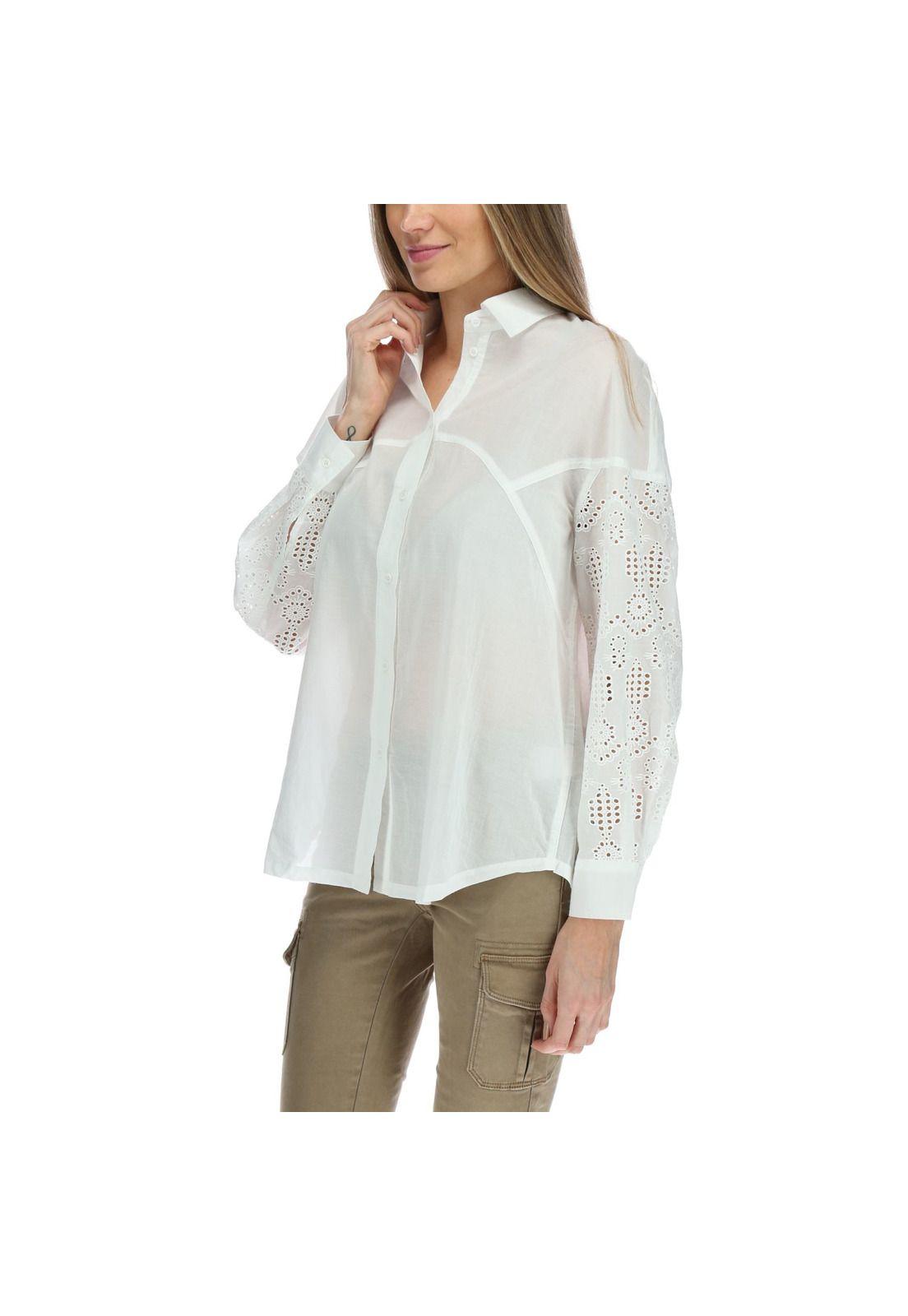 Blusa Manga Larga Mujer Gracia Crudo-1