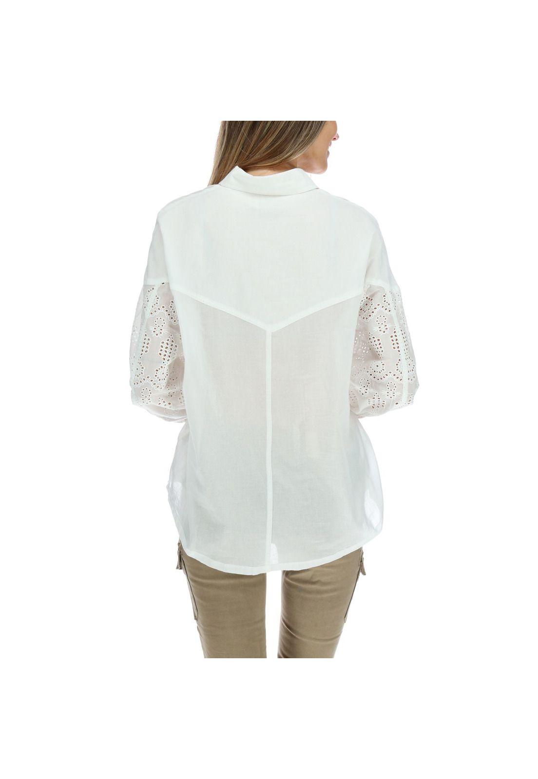 Blusa Manga Larga Mujer Gracia Crudo-2