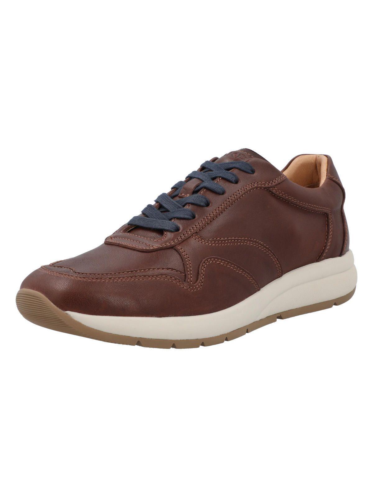Zapatilla Cuero Hombre Fleir Ii Café-4