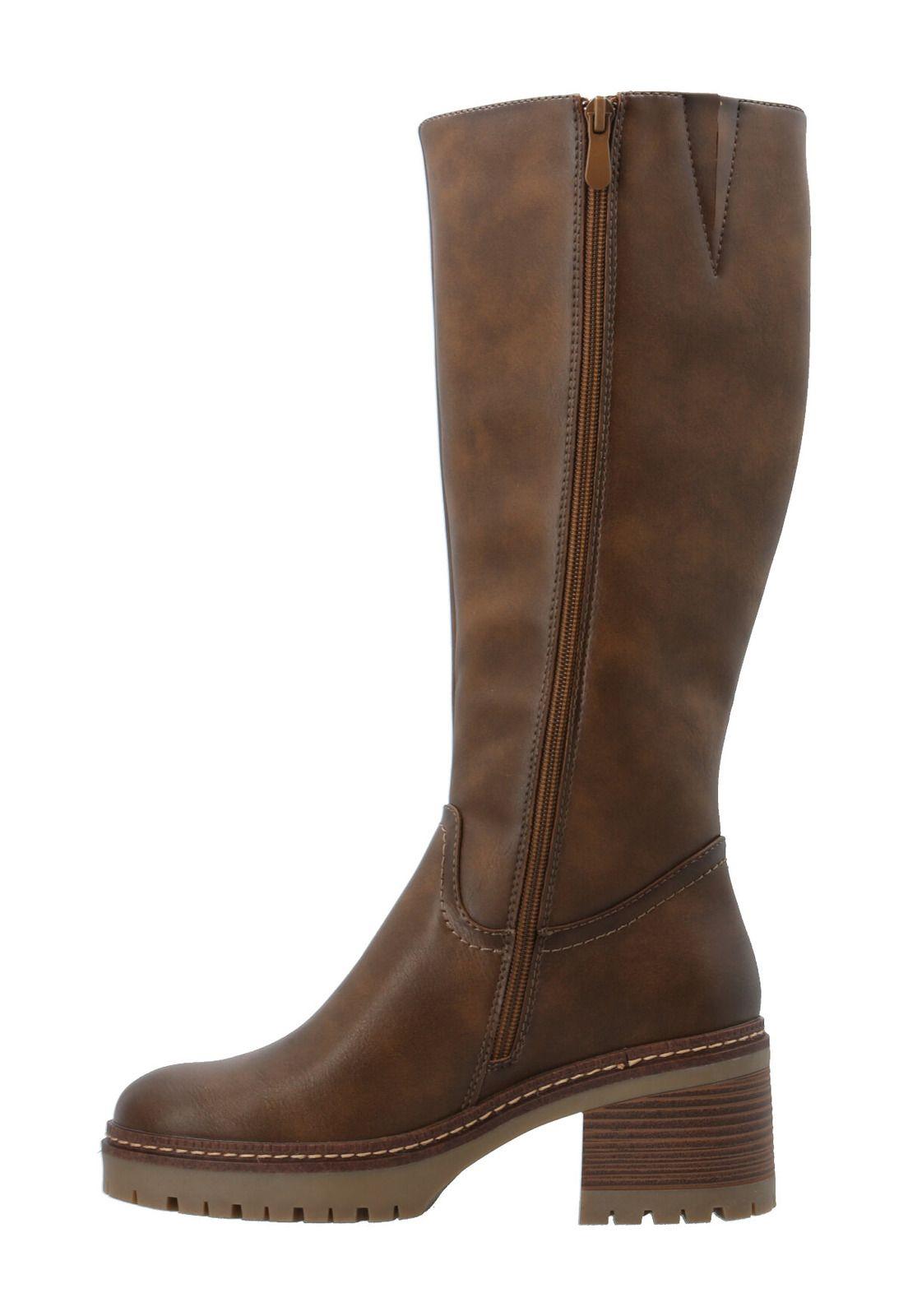 Bota Estade Mujer Café-4