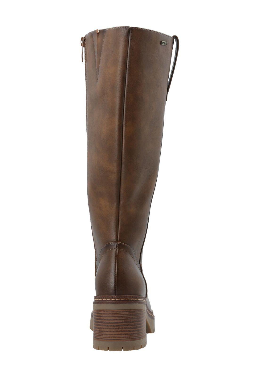 Bota Estade Mujer Café-5