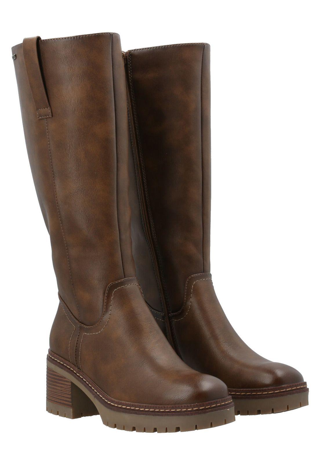 Bota Estade Mujer Café-6