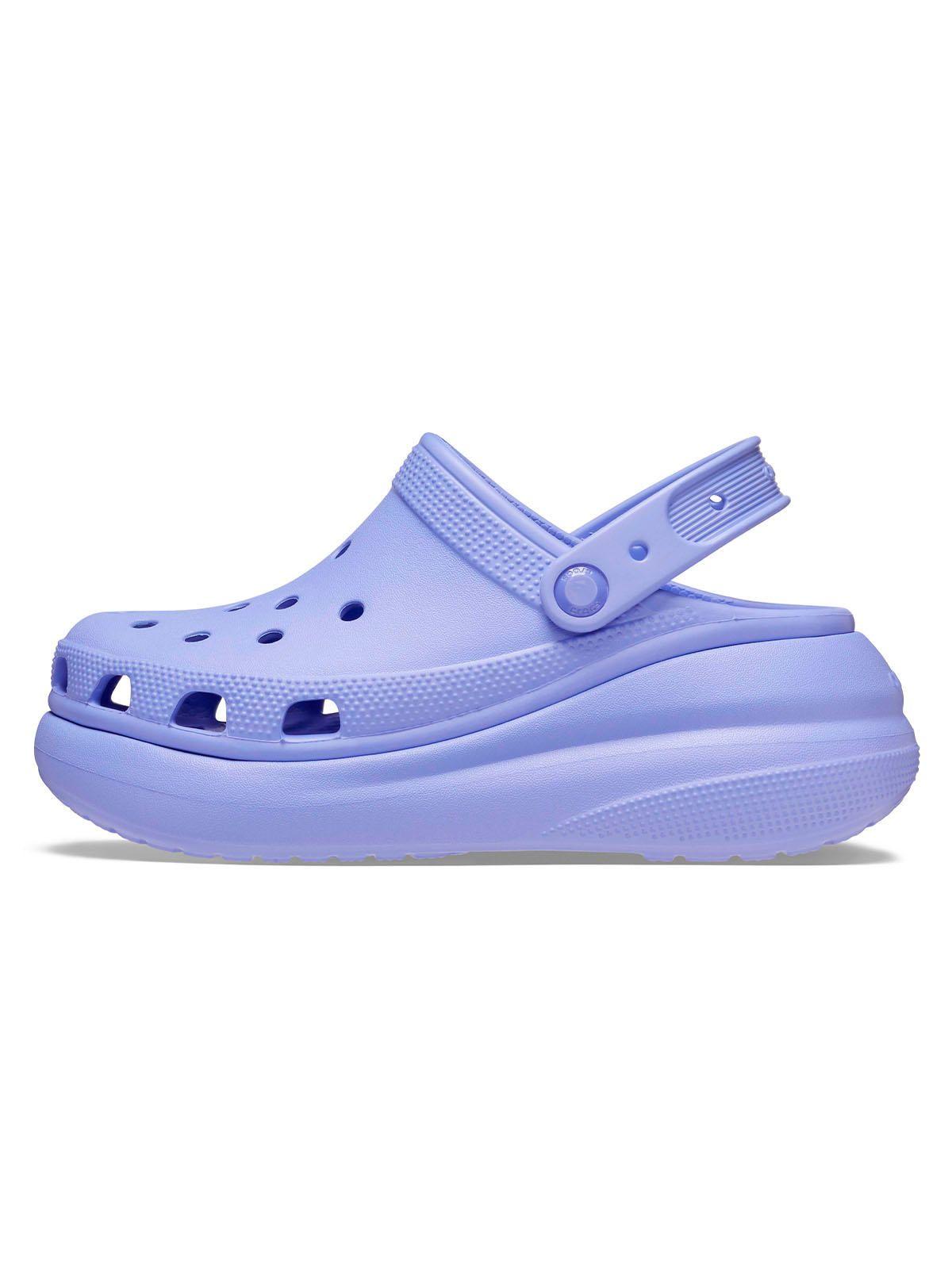Zueco Crocs Mujer Crush Clog Morado-1