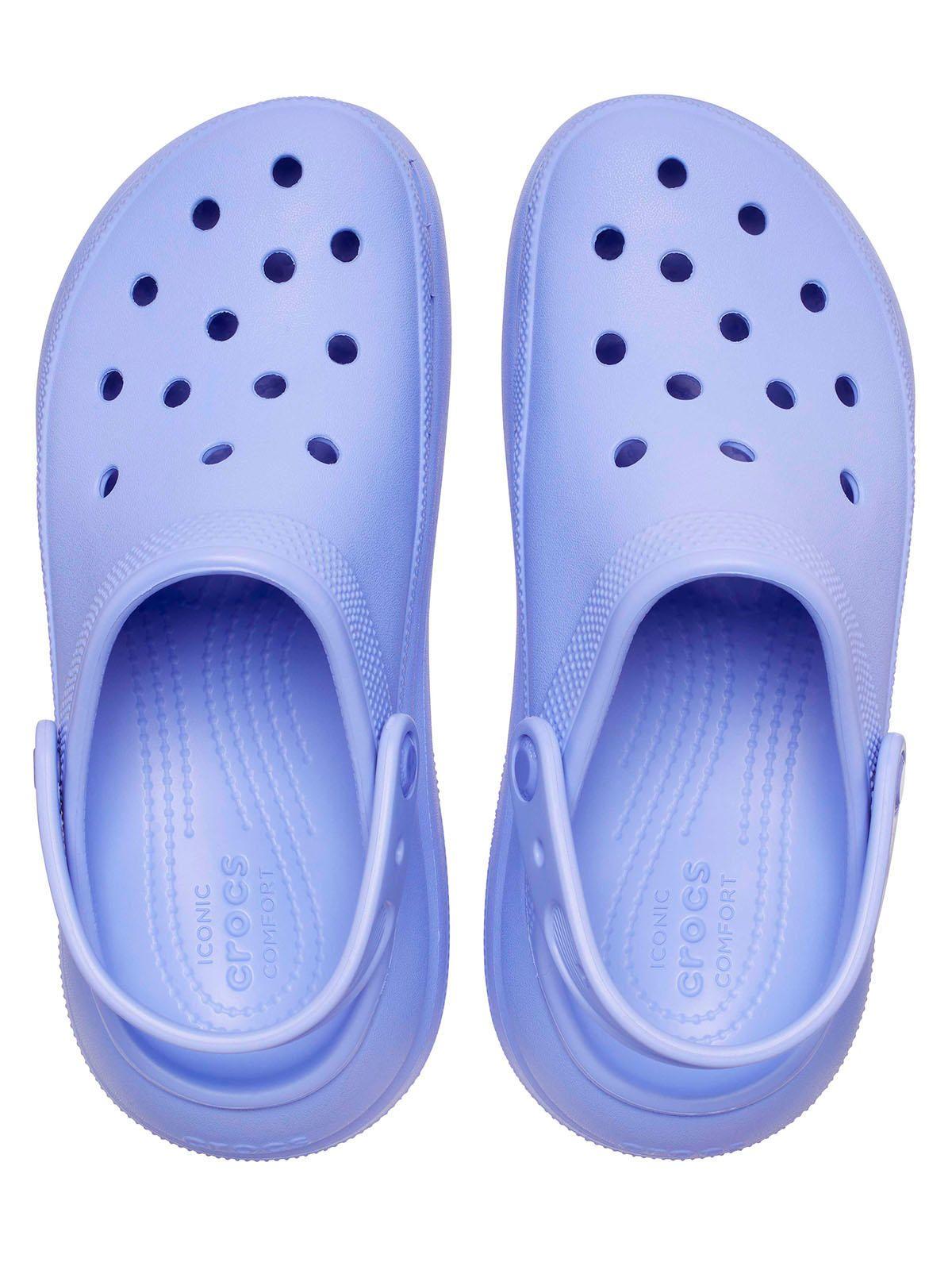 Zueco Crocs Mujer Crush Clog Morado-4