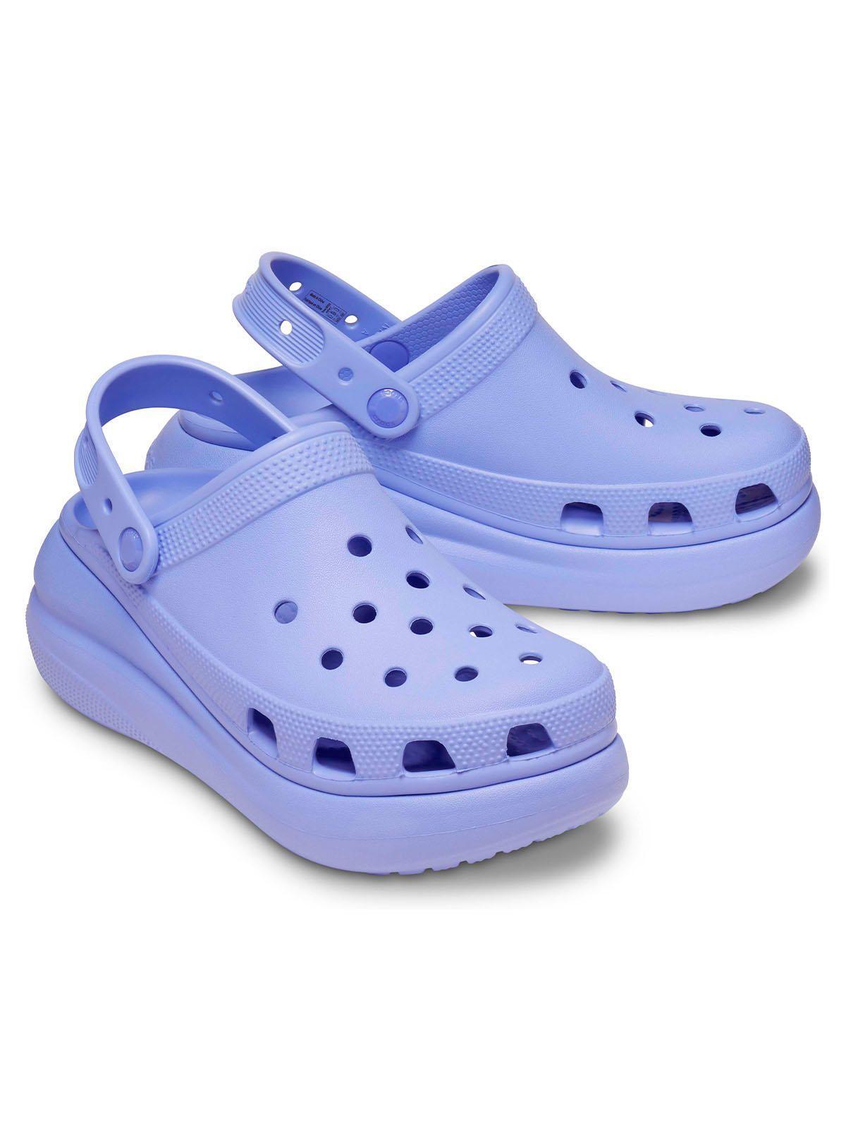 Zueco Crocs Mujer Crush Clog Morado-3