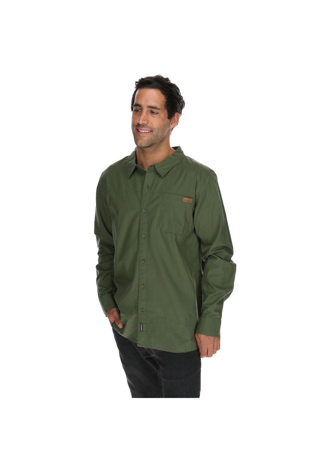 Camisa Hombre Zadar Lshirt Verde-1