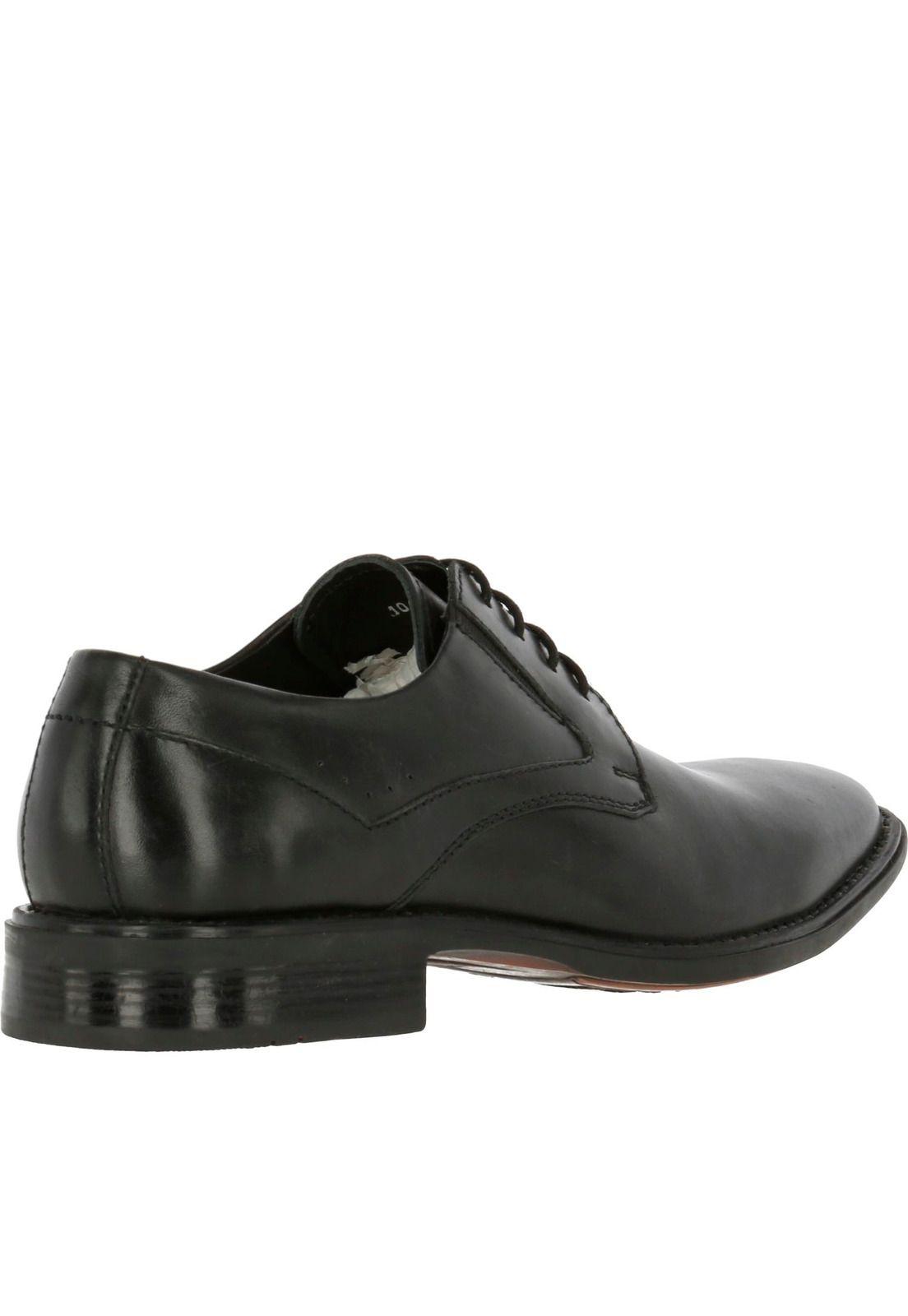 Zapato Cuero Anthony Regent Negro-4